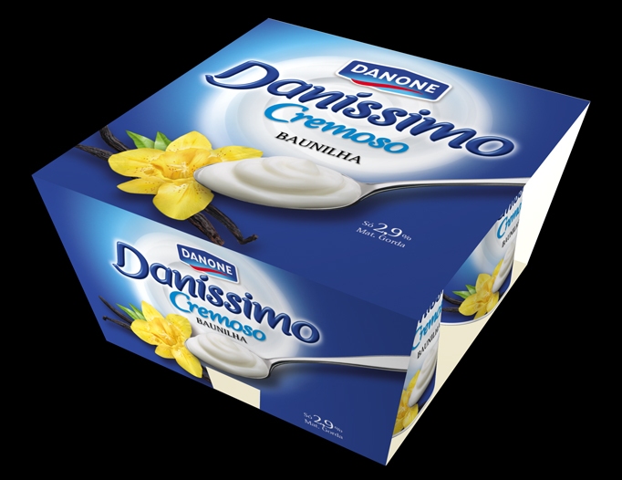 danone cremoso packaging