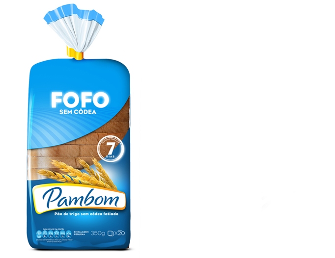 Pambom padaria packaging