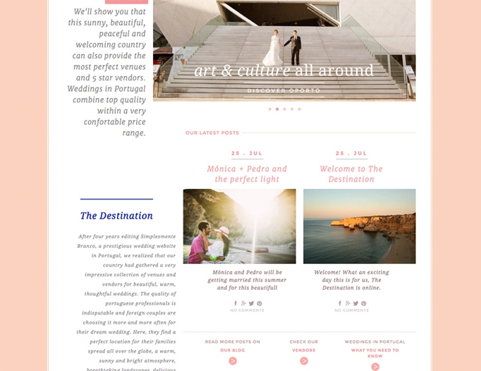The destination Blog